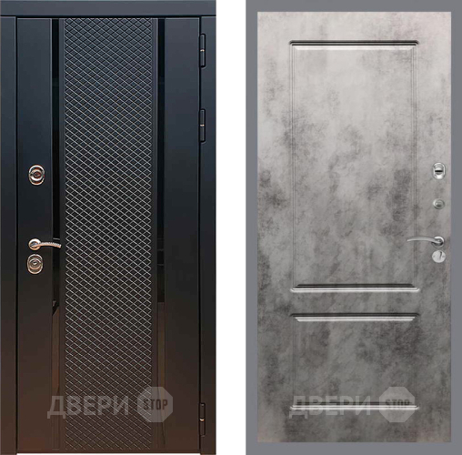Дверь Рекс (REX) 25 FL-117 Бетон темный в Клине