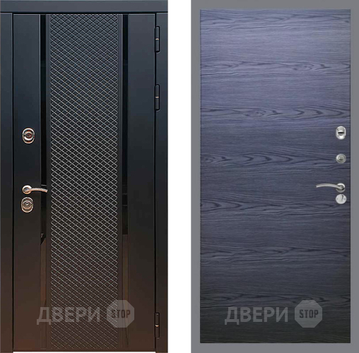 Дверь Рекс (REX) 25 GL Дуб тангенальный черный в Клине