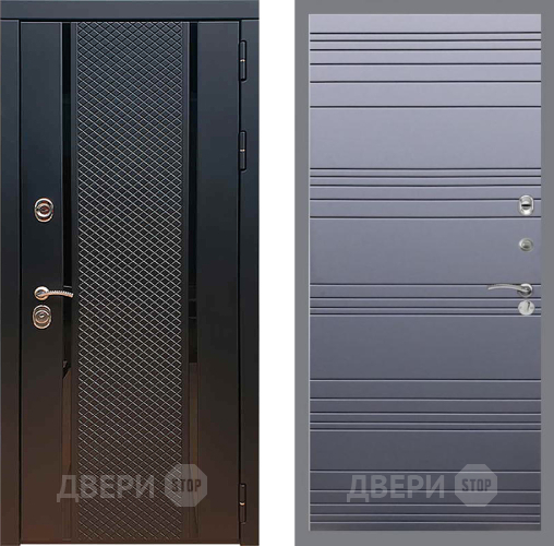 Входная металлическая Дверь Рекс (REX) 25 Line Силк титан в Клине