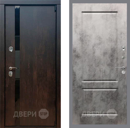 Дверь Рекс (REX) 26 FL-117 Бетон темный в Клине