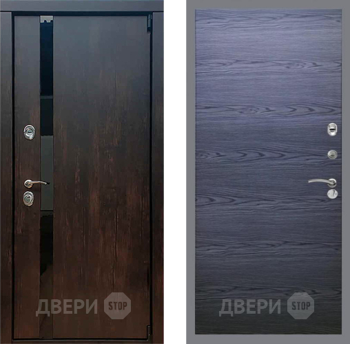 Дверь Рекс (REX) 26 GL Дуб тангенальный черный в Клине