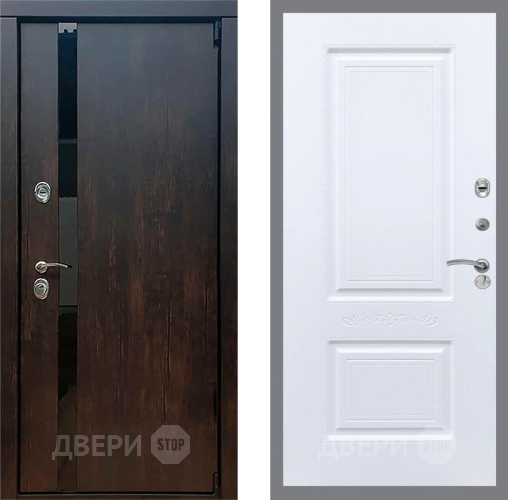 Входная металлическая Дверь Рекс (REX) 26 Смальта Силк Сноу в Клине