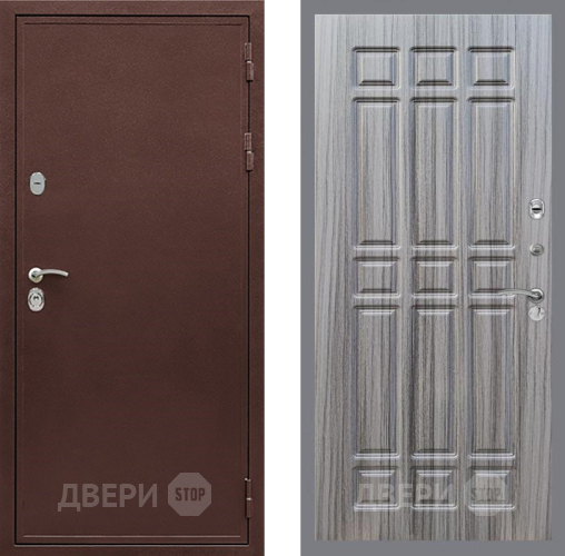 Дверь Рекс (REX) 5 металл 3 мм FL-33 Сандал грей в Клине