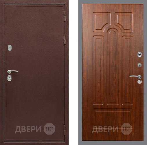 Входная металлическая Дверь Рекс (REX) 5 металл 3 мм FL-58 Морёная берёза в Клине