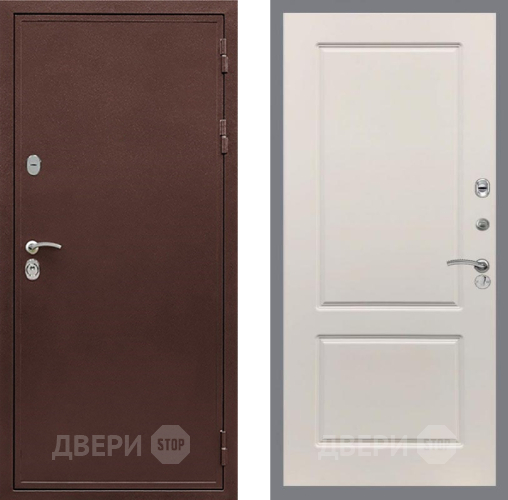 Входная металлическая Дверь Рекс (REX) 5 металл 3 мм FL-117 Шампань в Клине
