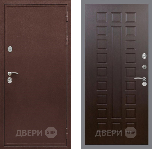 Входная металлическая Дверь Рекс (REX) 5 металл 3 мм FL-183 Венге в Клине